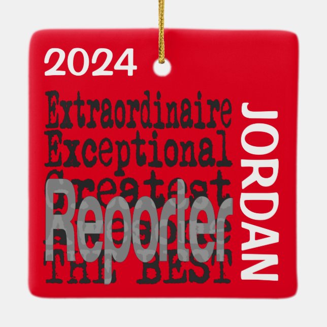 Sonderberichterstatter CUSTOM Keramikornament (Rückseite)