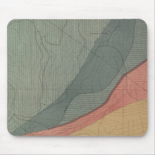 Sonderblatt Atlantik Karte für Jäger Park Mousepad