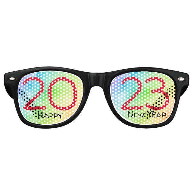 Sonderbrille für Schmetterlinge im neuen Jahr Partybrille (Vorderseite)