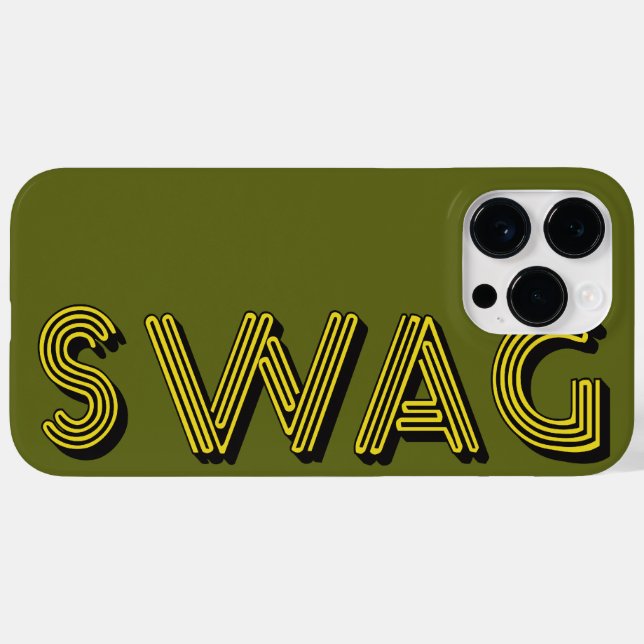 Sonderfall SWAG iPhone Case-Mate iPhone 14 Pro Max Hülle (Rückseite (Horizontal))