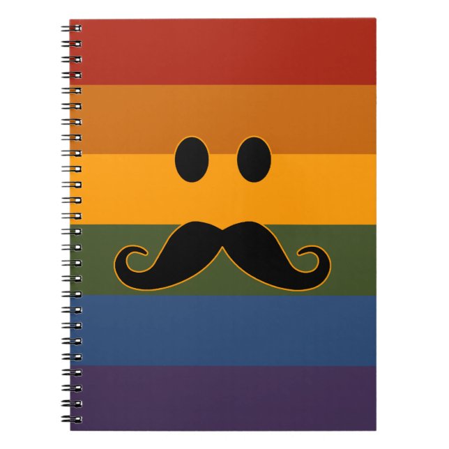 Sonderheft Mustache Pride Notizblock (Vorderseite)