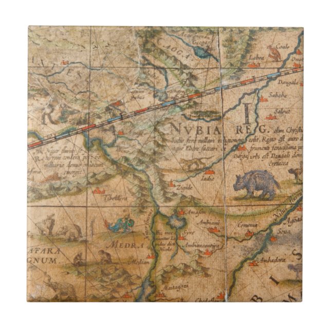 Sonderkommando von Afrika von einer Kugel Fliese (Vorderseite)