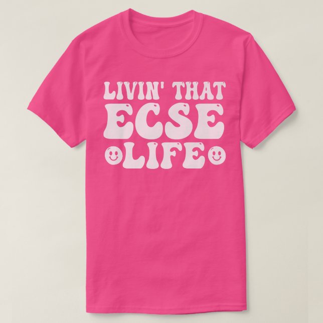 Sonderlehrer für frühkindliche Bildung Zurück zu T-Shirt (Design vorne)