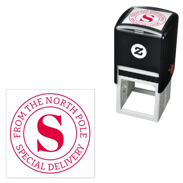 Sonderlieferung aus dem NORD-Pole-Kundenmonogramm Permastempel (Beispiel)