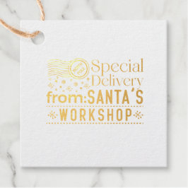 Sonderlieferung aus dem Santa's Workshop Geschenkanhänger