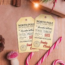 Sonderlieferung des Weihnachtsmanns an den Nordpol