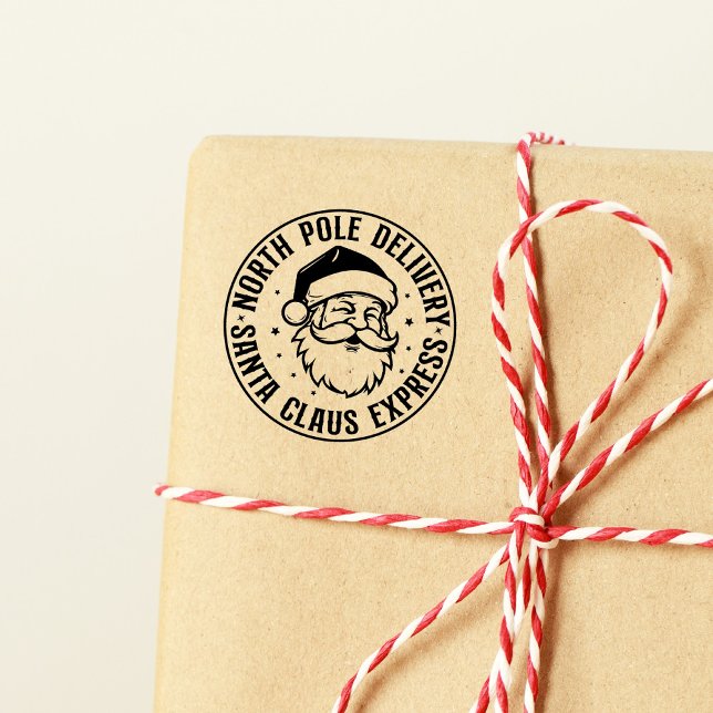 Sonderlieferung für den Nordpol Santa Claus Expres Gummistempel (Von Creator hochgeladen)