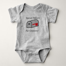 Sonderlieferung für Oma Baby Jersey Bodysuit Baby Strampler