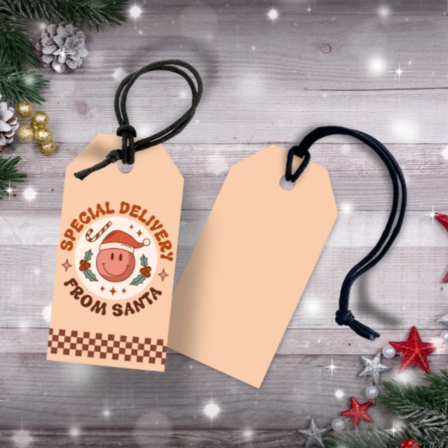 Sonderlieferung vom Santa Geschenkanhänger (Special Delivery from Santa Gift Tags)
