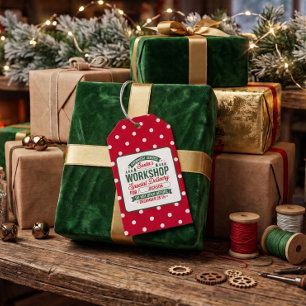Sonderlieferung Weihnachtswerkstatt Weihnachten ge Geschenkanhänger