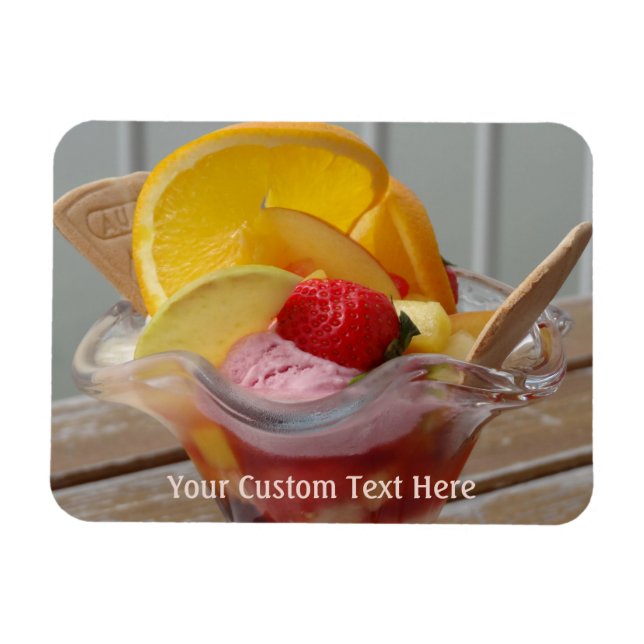 Sondermagnet für Eiscreme Sundae Magnet (Horizontal)