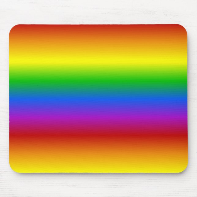 Sondermousepad für Regenbogenfarben Mousepad (Vorne)
