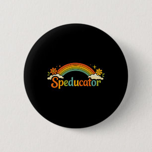 Sonderpädagoge Zitat Lustiger Sonderpädagogik-Lehr Button