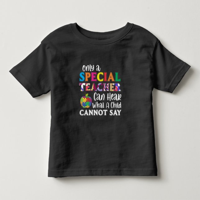 Sonderpädagogik für Bildungen Kinderbetreuung Kleinkind T-shirt (Vorderseite)