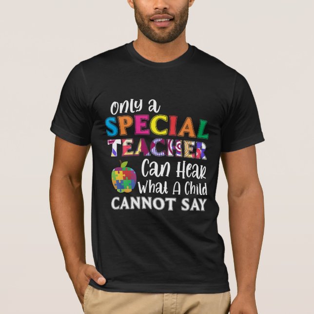 Sonderpädagogik für Bildungen Kinderbetreuung T-Shirt (Vorderseite)