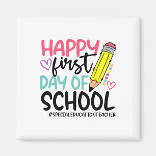 Sonderpädagogin Froher erster Schultag Magnet