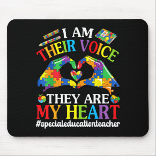 Sonderpädagogin I Ich bin ihre Stimme Sie sind Mousepad