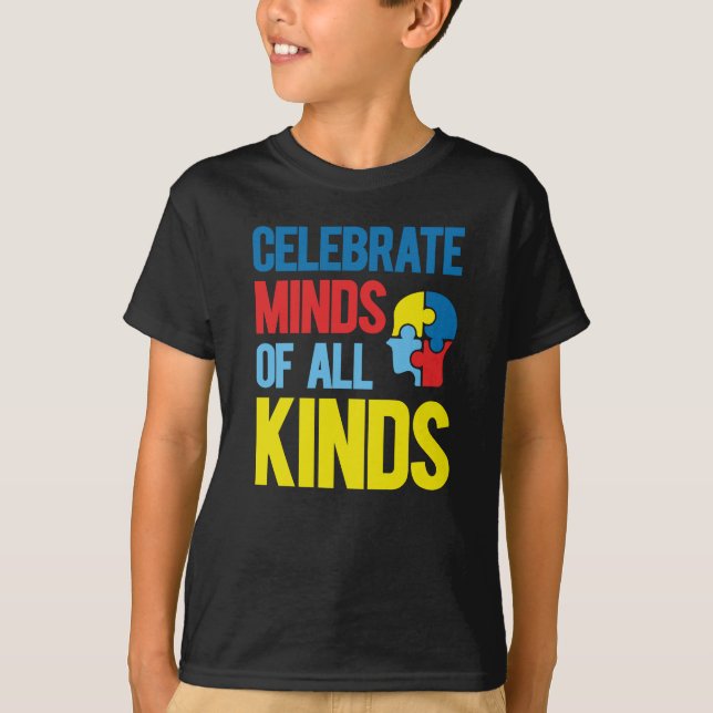 Sonderschullehrer, Neurodivergenz Rbt Inklusion T-Shirt (Vorderseite)