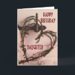 SONDERTAG WIE SIE AM WBIRTHTAG "DAUGHTER" KARTE<br><div class="desc">HABEN SIE EINEN BESONDEREN TAG "DAUGHTER" FÜR SIE "BESONDERS" AM GEBURTSTAG UND SENDEN SIE DIESES SCHÖNE HOLZHERZ,  UM IHR WISSEN SIE LIEBE SIE LASSEN!</div>