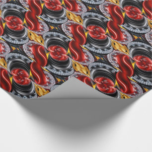 Sonderverpackungspapier mit deutschen Farben Geschenkpapier