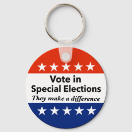 Sonderwahlen abstimmen schlüsselanhänger