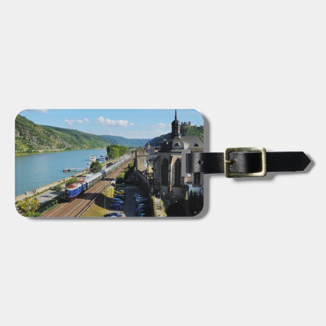Sonderzug in Oberwesel Gepäckanhänger (Vorderseite horizontal)