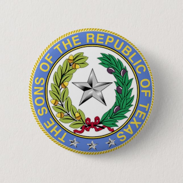 SONEN DER REPUBLIK TEXAS BUTTON (Vorderseite)