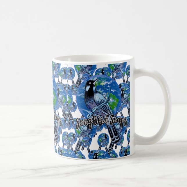 Song Bird Sounds Kaffeebecher Kaffeetasse (Rechts)