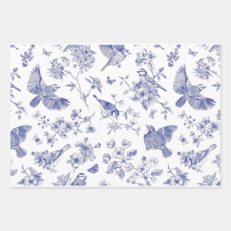 Song Bird Toile Geschenkpapier Set