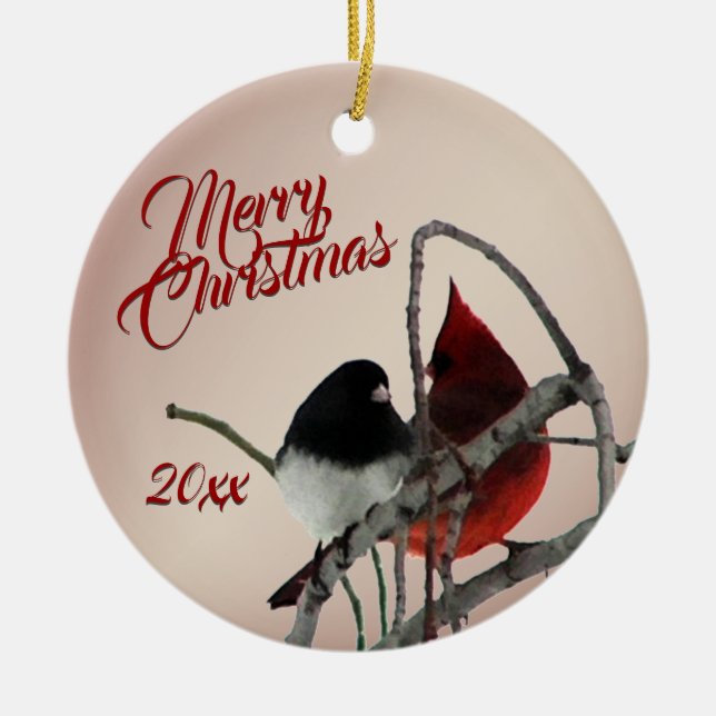 Song Birds Weihnachtsschmuck (Vorne)