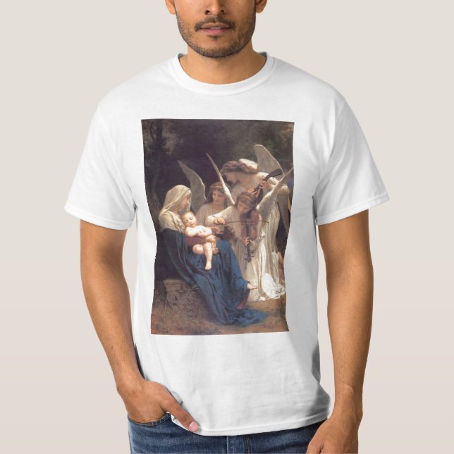 Song der Engel - William-Adolphe Bouguereau T-Shirt (Vorderseite)
