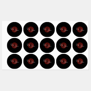 Song_Drum Stickers sous-monde étanches