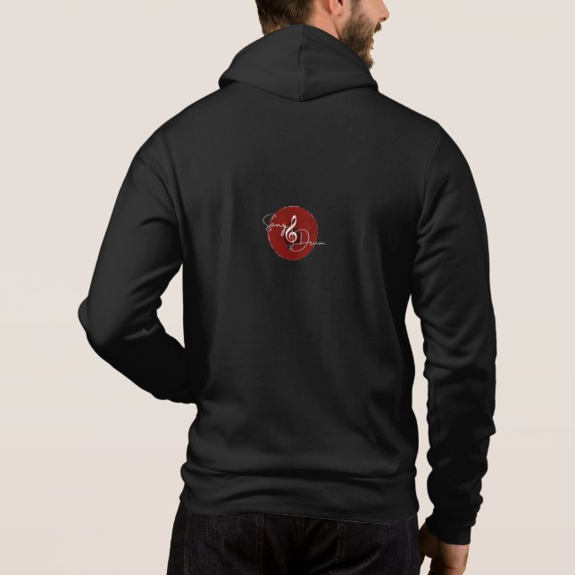 Song_Drum Underworld Unisex Zip Hoodie (Rückseite)