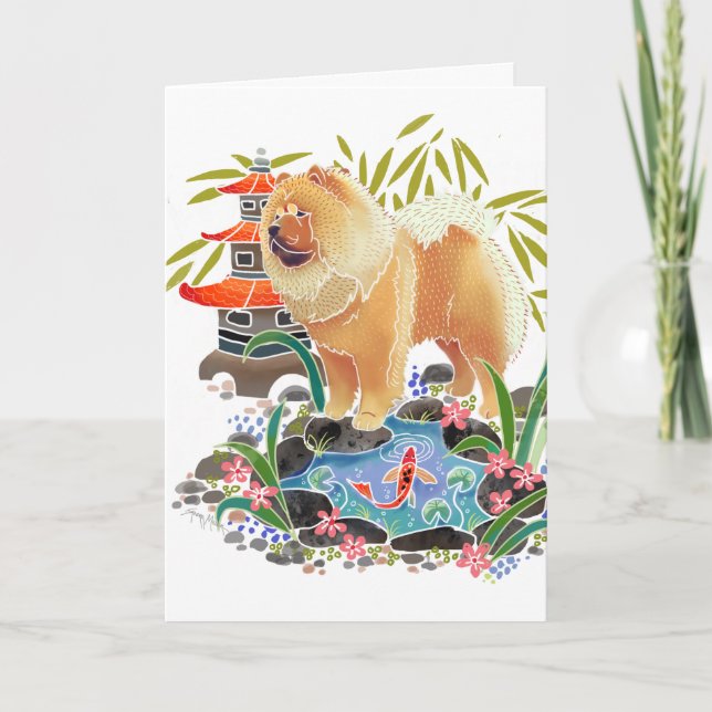 SONG MAO Kunsthandwerkskarten Feiertagskarte (Vorderseite)