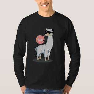 Song No drama Llama Tierwelt Lover Phantastisch Fu T-Shirt