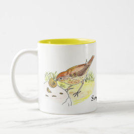 Song Thrush Tasse