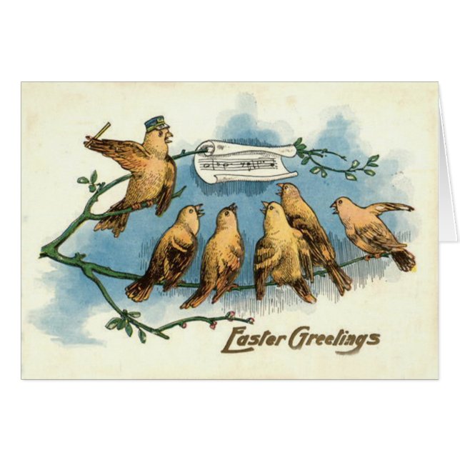 Songbird Choir Sky Singing Song Tree (Vorderseite (Horizontal))