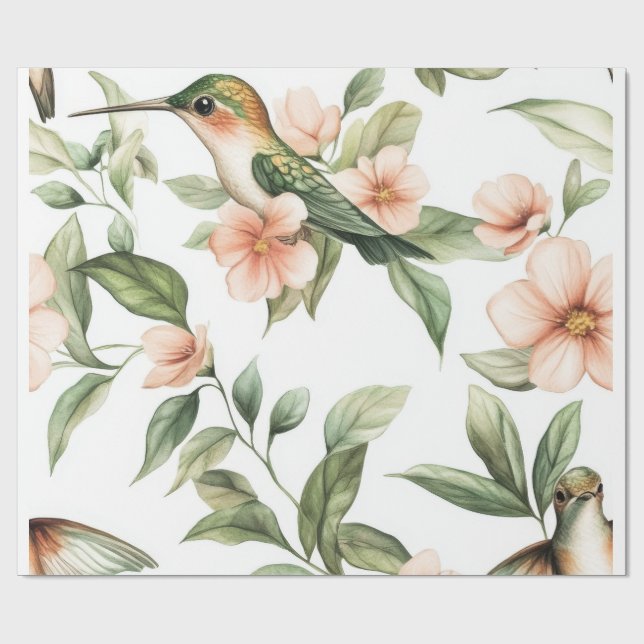Songbird Gift Wrapping Paper Geschenkpapier (Flach)