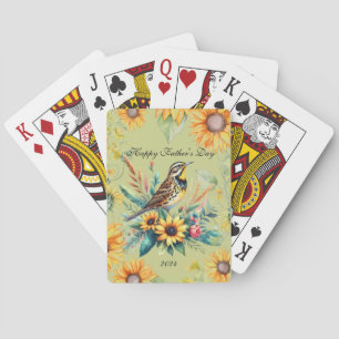 Songbird Happy Vatertag Spielkarten
