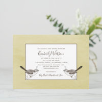Songbird Pair Babydusche | Gelbe Aufforderung