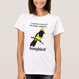Songbird Tit Bird Funny Vogelbeobachtung Birdwatch T-Shirt