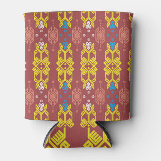 Songket Tenun geometrisches, indonesisches Batik M Dosenkühler