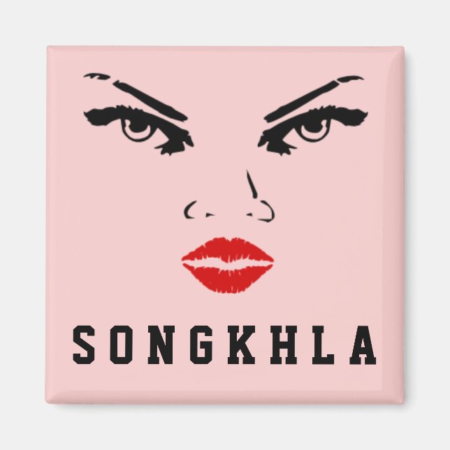 Songkhla, Thailändische Freundin Magnet (Vorne)