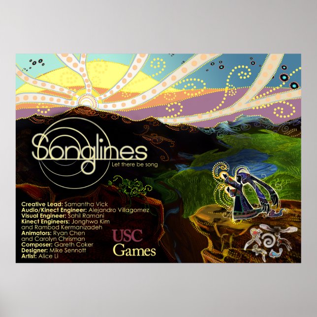 Songlines Poster (Vorne)