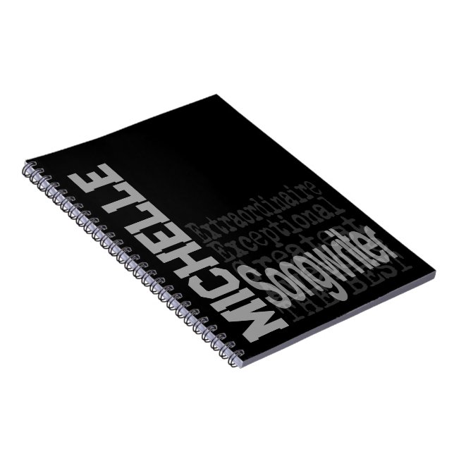 Songwriter Extraordinaire CUSTOM Notizblock (Rechte Seite)