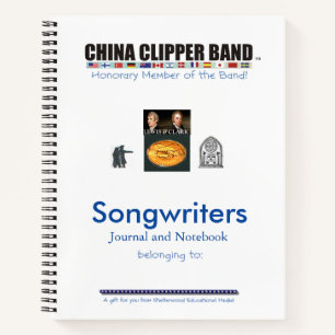 Songwriting Journal Notizbuch