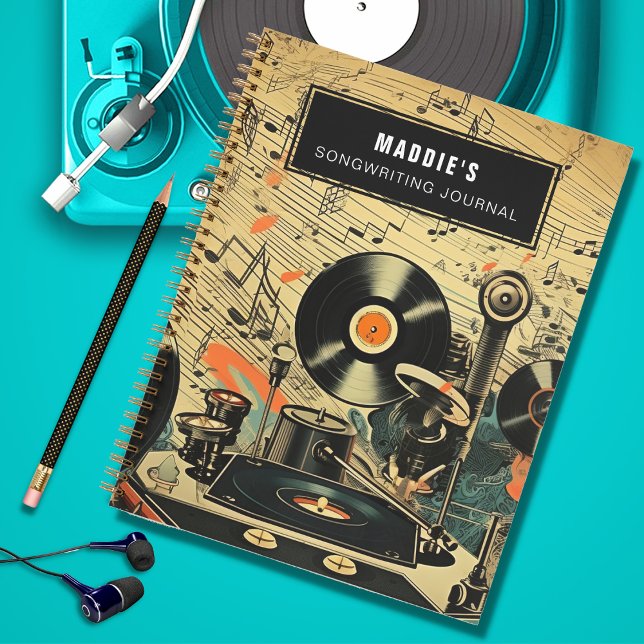 Songwriting Journal Songwriters Notebook Notizbuch (Von Creator hochgeladen)