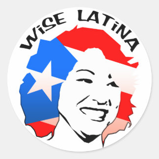 Sonia Sotomayor Sise Latina Stickers