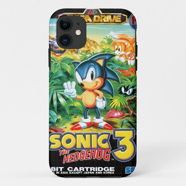 Sonic Case-Mate iPhone Hülle (Rückseite)