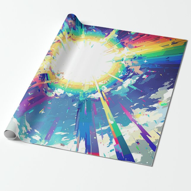Sonic Explosion Geschenkpapier (Ungerollt)
